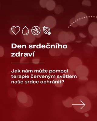 Mezinárodní den srdečního zdraví Terapie červeným světlem je pro nás v MITO LIGHT samozřejmě srdeční záležitostí.❤️ ❤️ ❤️...