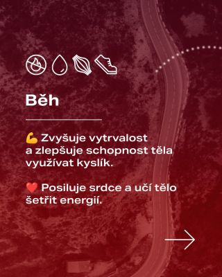 Běh přináší našemu tělu řadu benefitů: posiluje kondici, prospívá srdci a pomáhá lépe zvládat stres. Pravidelný pohyb...