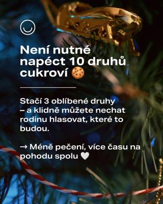 Vánoce nemusí být projekt na plný úvazek. 🎄✨ Méně snahy o dokonalost často přináší větší klid a pohodu. Zkuste letos...